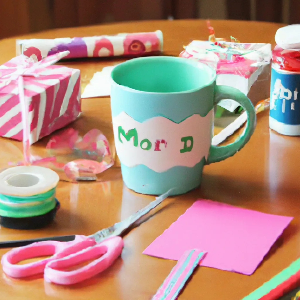 DIY prezent dla mamy - pomysły dla dzieci