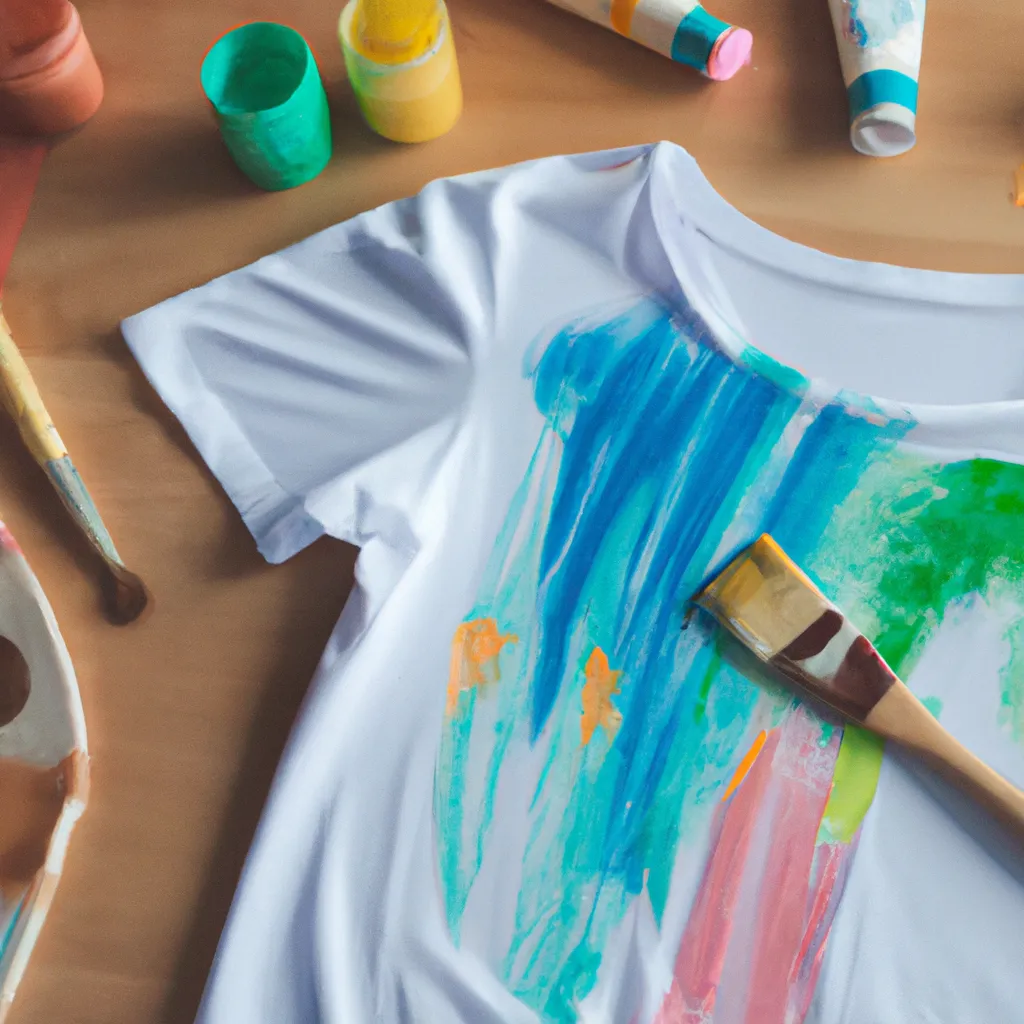 DIY koszulka - jak pomalować ją farbami?